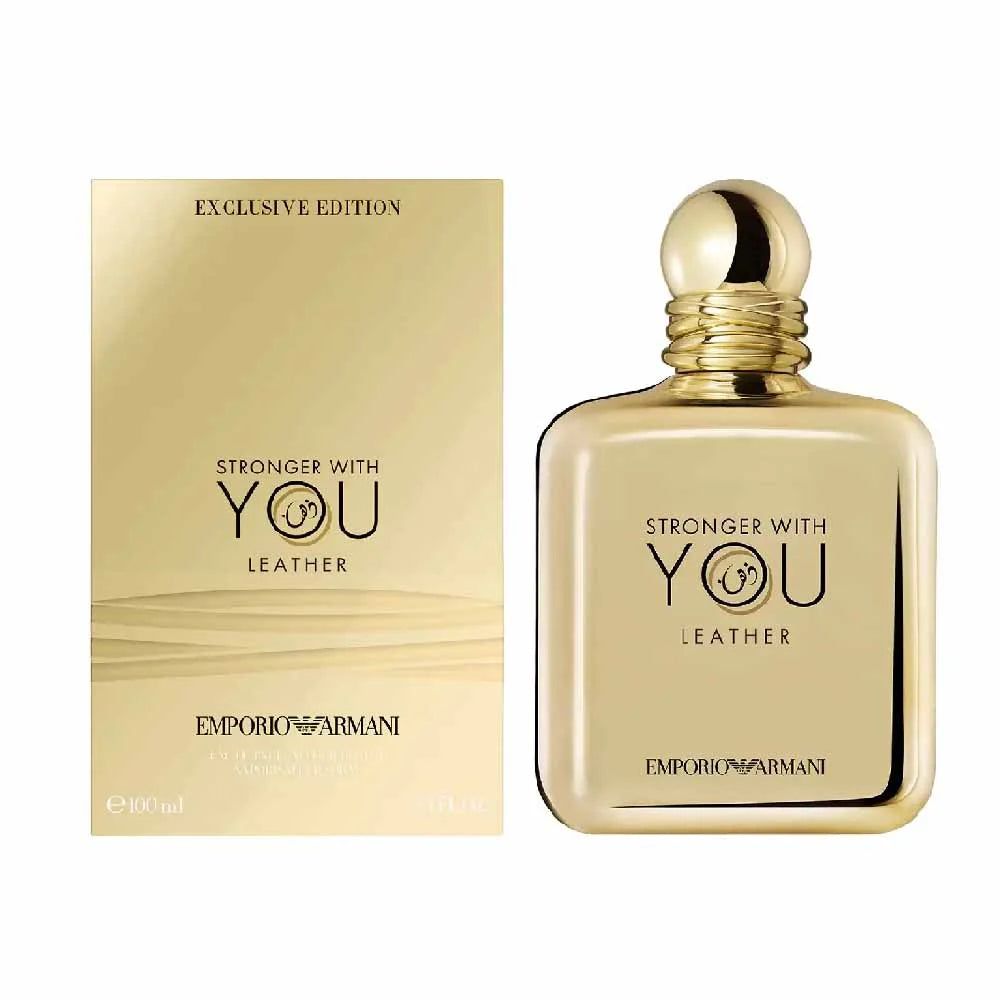 Emporio Armani Stronger With You Leather Eau De Parfum Exclusive Edition For Men 100 ML