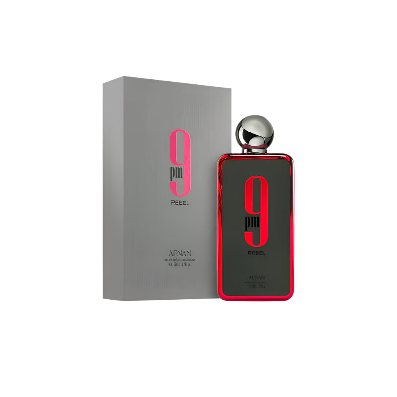 Afnan 9 PM Rebel Eau De Parfum For Men & Women 100 ML (2024 Release)