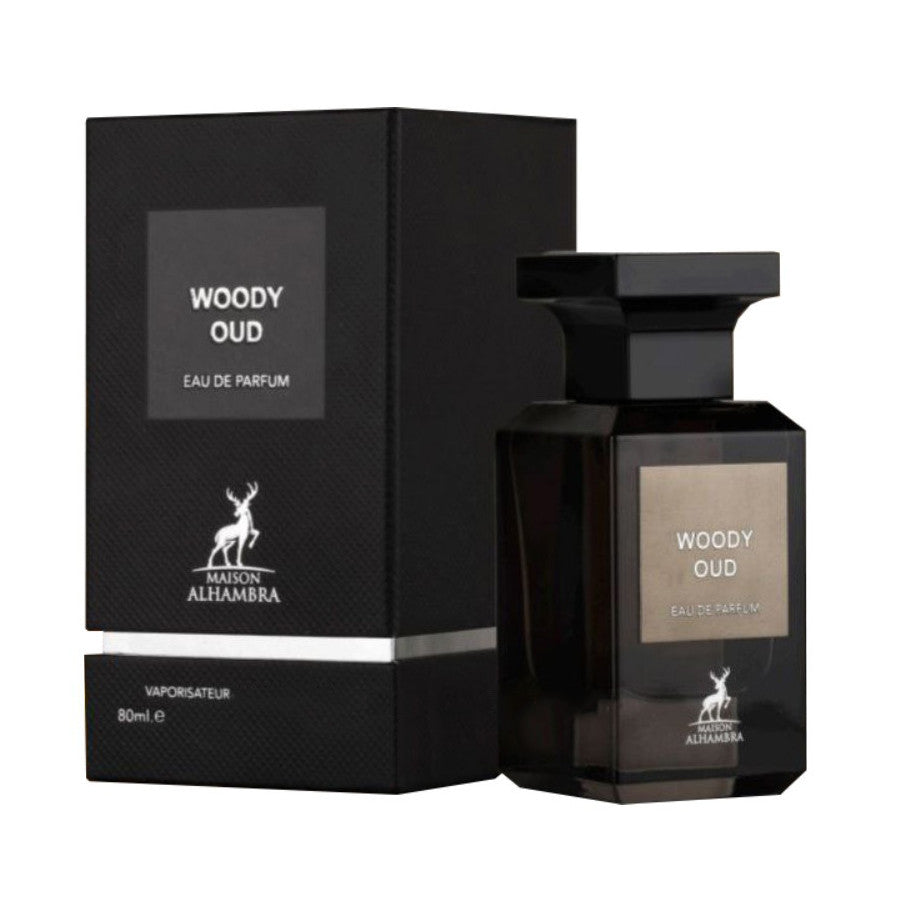 Maison Alhambra Woody Oud Eau De Parfum Men & Women 80 ML