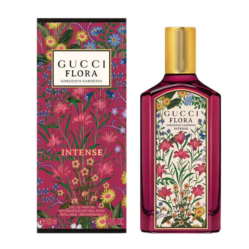 Gucci Flora Gorgeous Gardenia Intense Eau De Parfum For Women 100 ML (2025 Release)