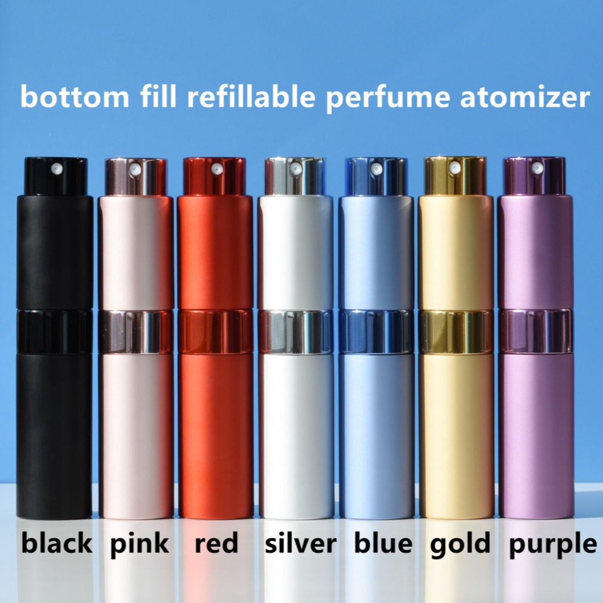 Customisable Refillable Portable Perfume Atomizer 5 ML
