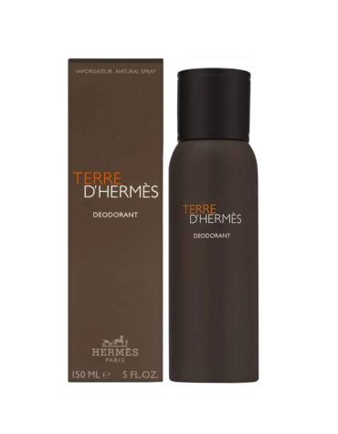 Hermes Terre D'Hermes Alcohol Free Deodorant Spray For Men 150 ML
