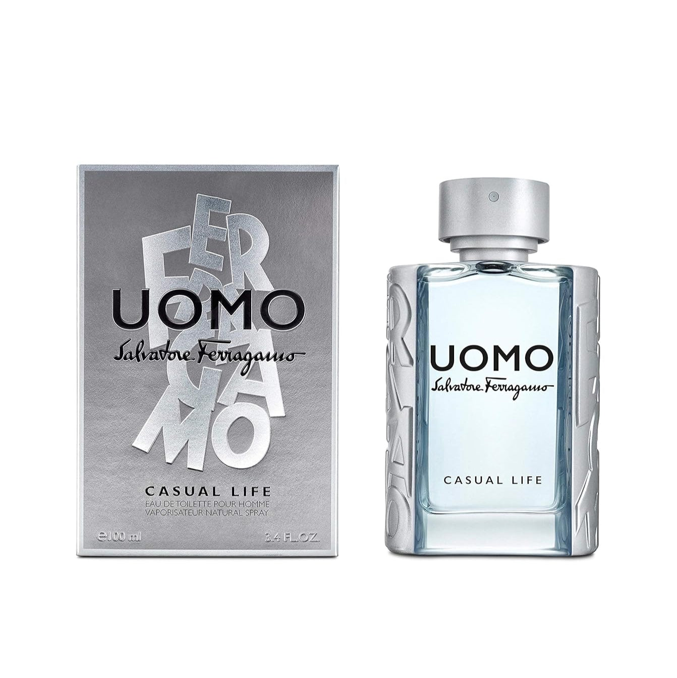 Salvatore Ferragamo Uomo Casual Life Eau De Toilette For Men 100 ML