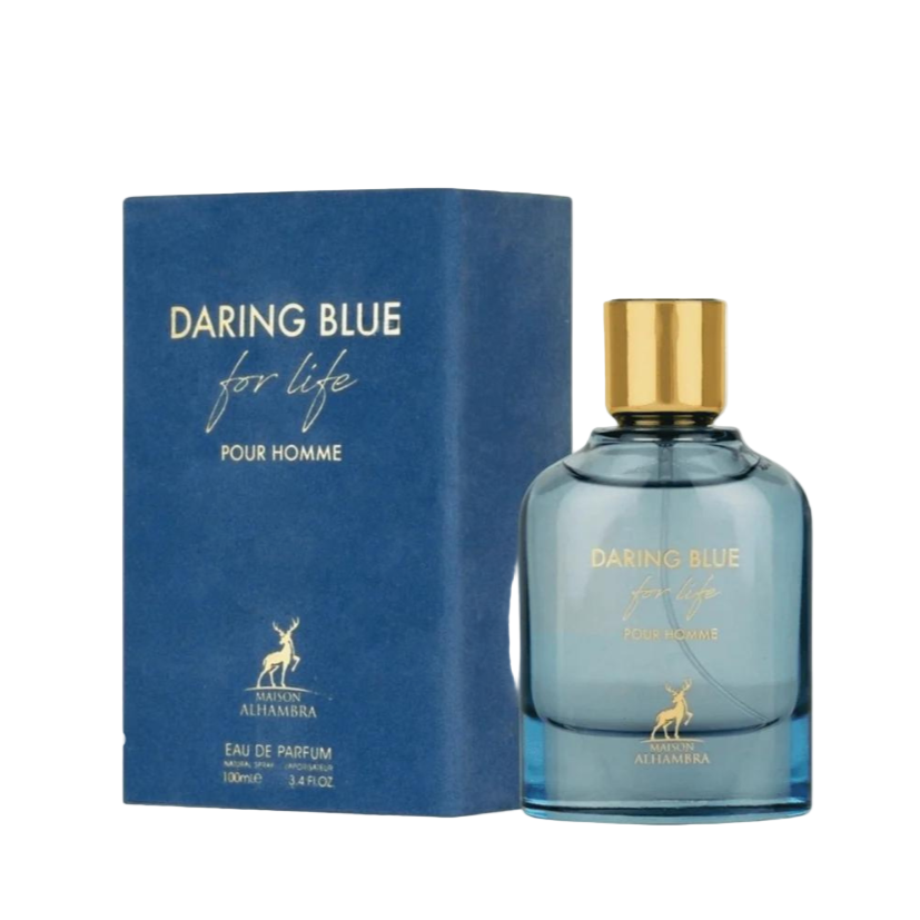 Maison Alhambra Daring Blue For Eau De Parfum For Men 100 ML