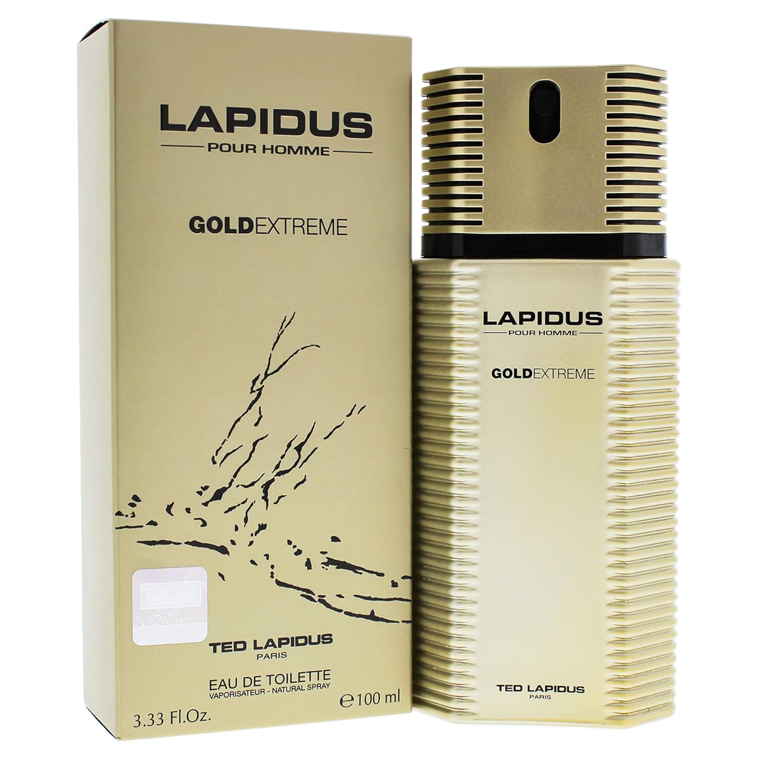 Ted Lapidus Gold Extreme Eau De Toilette For Men 100 ML