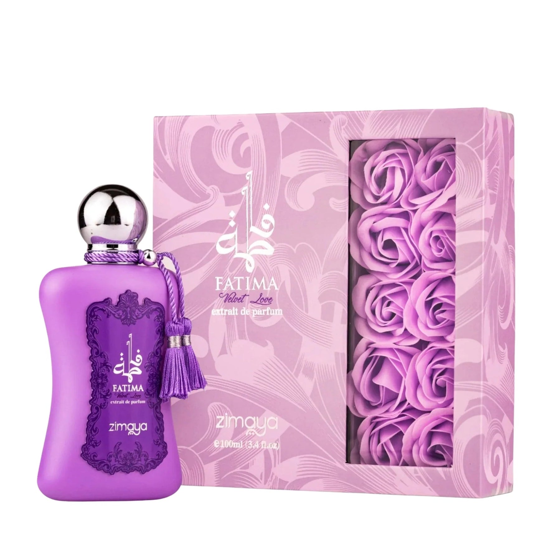Zimaya Fatima Velvet Love Extrait De Parfum For Women 100ml
