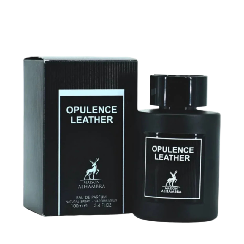 Maison Alhambra Opulence Leather (Formerly Amber & Leather) Eau De Parfum For Men 100 ML