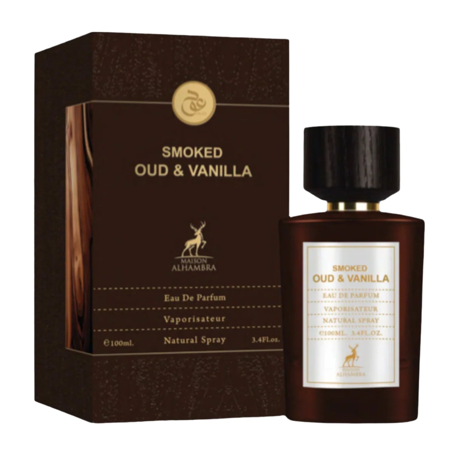 Maison Alhambra Smoked Oud & Vanilla Eau De Parfum For Men & Women 100 ML